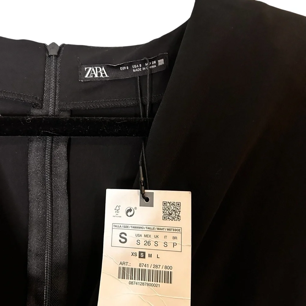 Zara Wonen Pleated Jumpsuit Dress - Picture 12 of 15